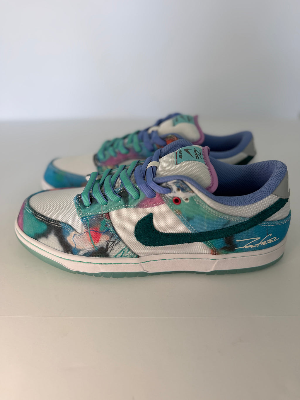 Nike SB Dunk Low Futura Laboratories Bleached Aqua